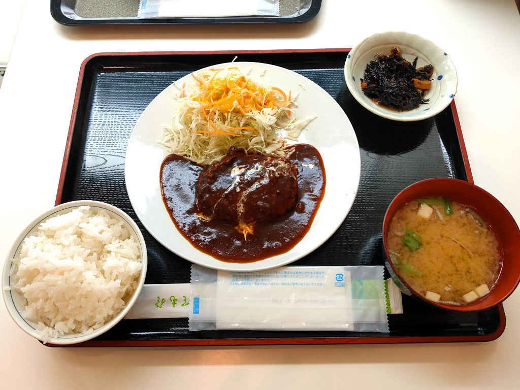 医療センター好生館、デミハンバーグ定食
