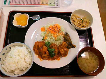 佐賀県医療センター好生館、レストラン日替り定食