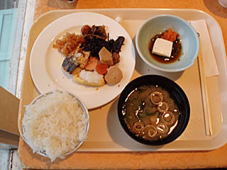 城島高原ホテル朝食バイキング（例）