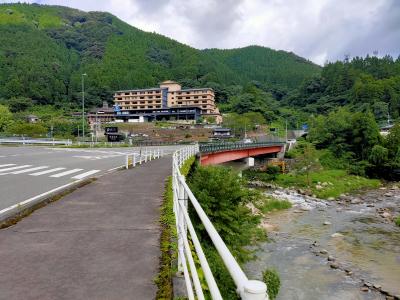 出発から82分、天河（あまご）大橋